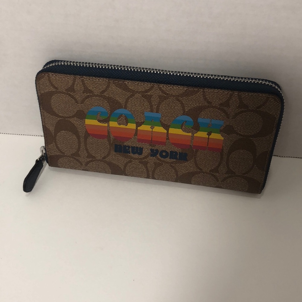 Brand New Pride Coach Wallet